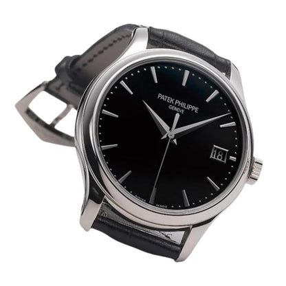 Patek Philippe Three Needle Design Boutique Men's Watch