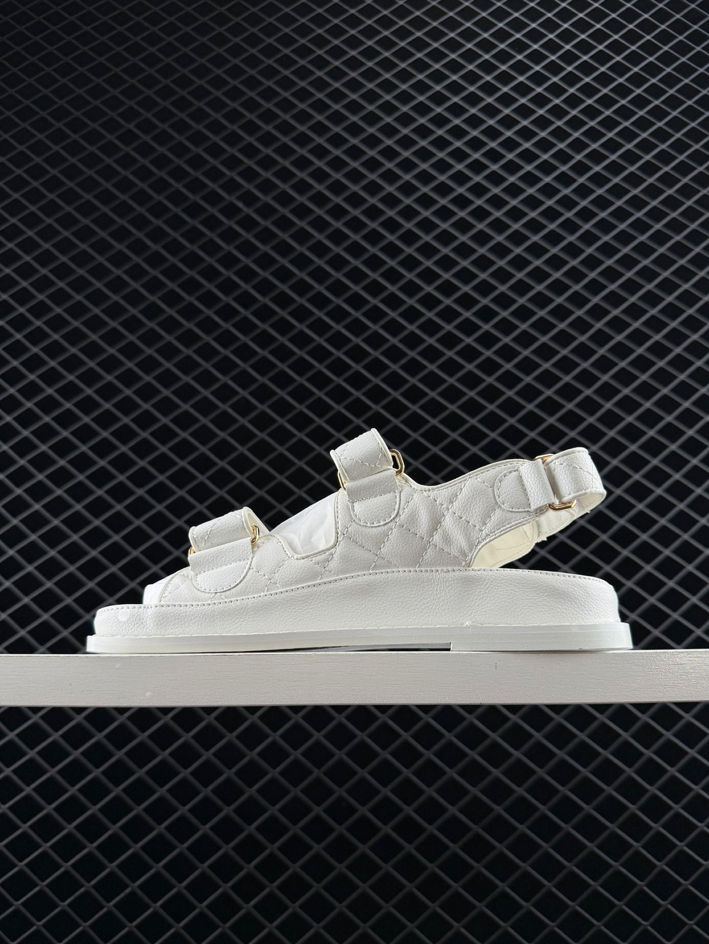 Chanel Velcro Flat Casual Sandals