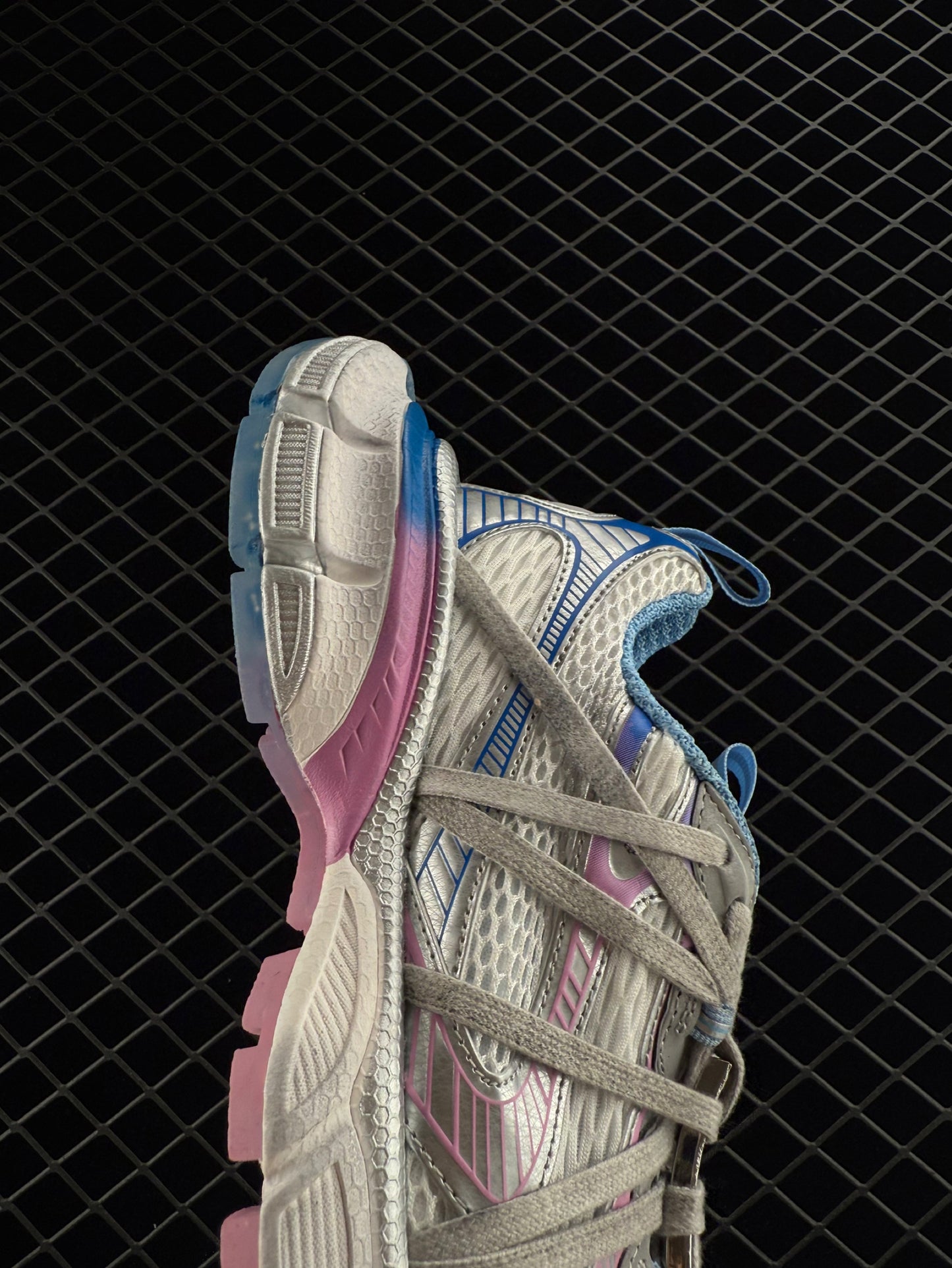 Balenciaga Taupe Mix Low Top Clunky Style Casual Jogging Running Shoes