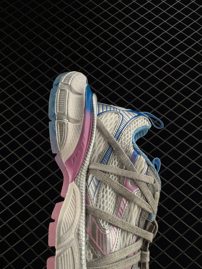 Balenciaga Taupe Mix Low Top Clunky Style Casual Jogging Running Shoes