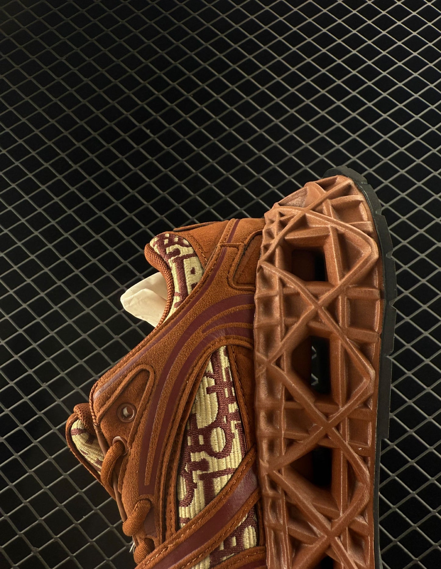 Dior Round Toe Lace-up Low-top Lifestyle Shoes