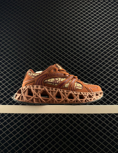 Dior Round Toe Lace-up Low-top Lifestyle Shoes