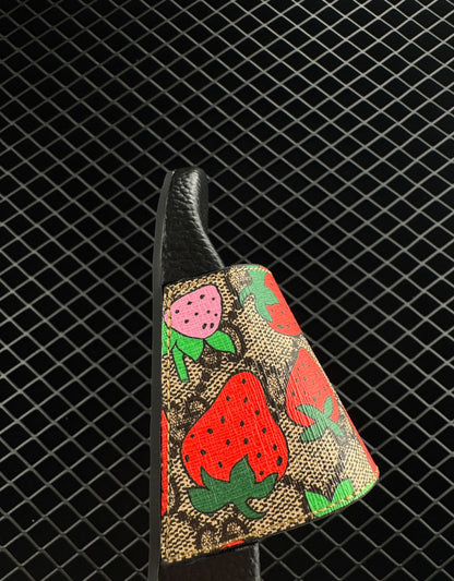 Gucci New Black Bottom Slippers