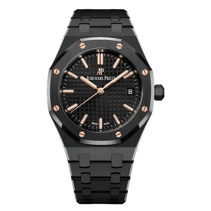 Audemars Piguet Royal Oak Self Winding 34mm Black Wrist Watch