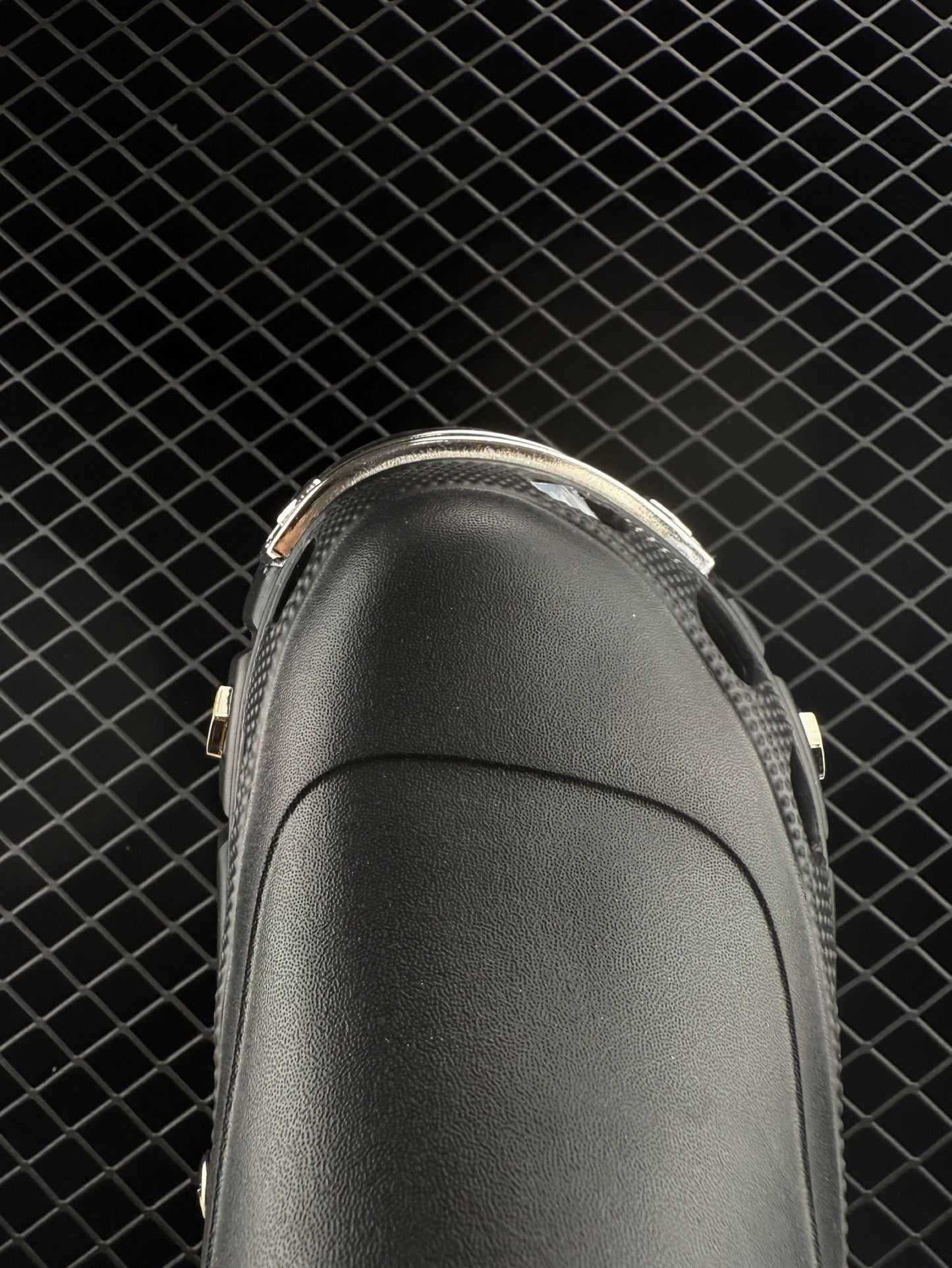 Balenciaga Hardcrocs Black Slip-on Round Toe Crocs