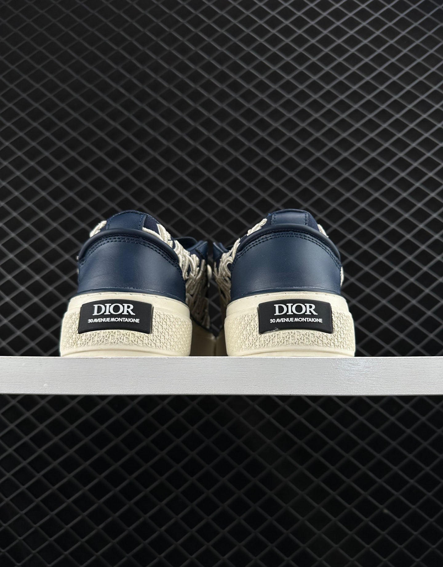 Dior Cotton Thick Soled Fashionable Board Shoes