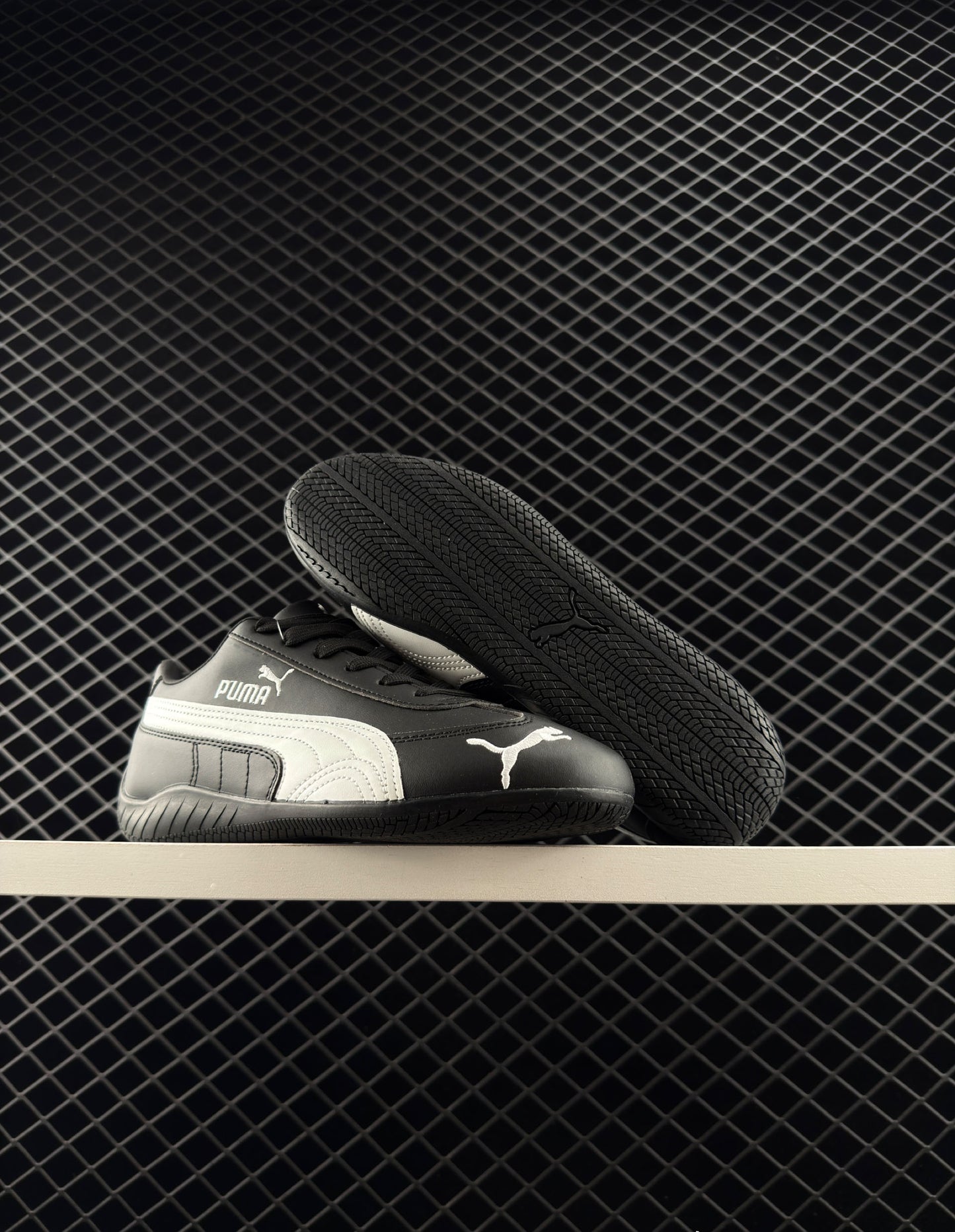 Puma Black Non-slip Wear-resistant Flat Shoes