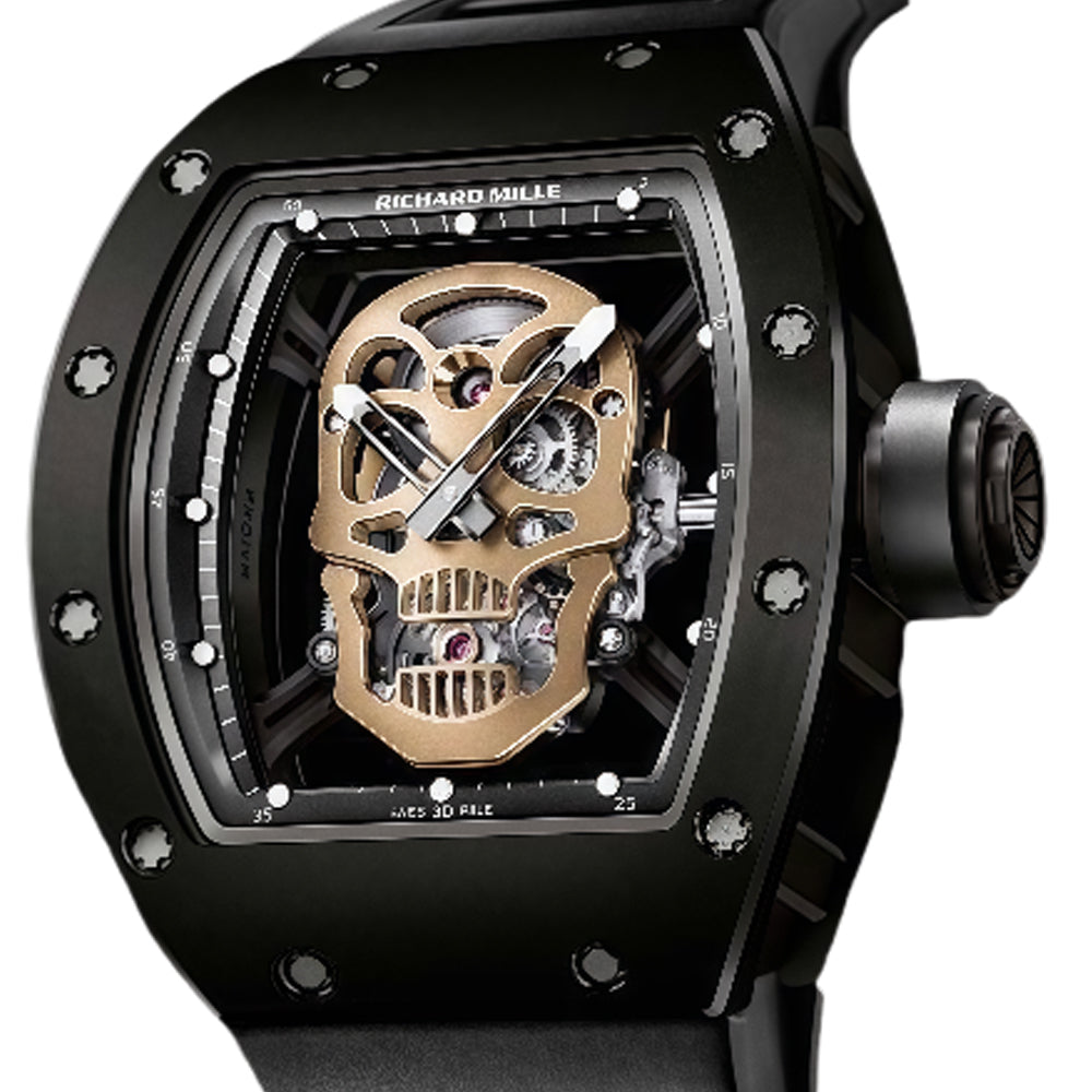 Richard Mille RM 52-01 Tourbillon Skull Wrist Watch