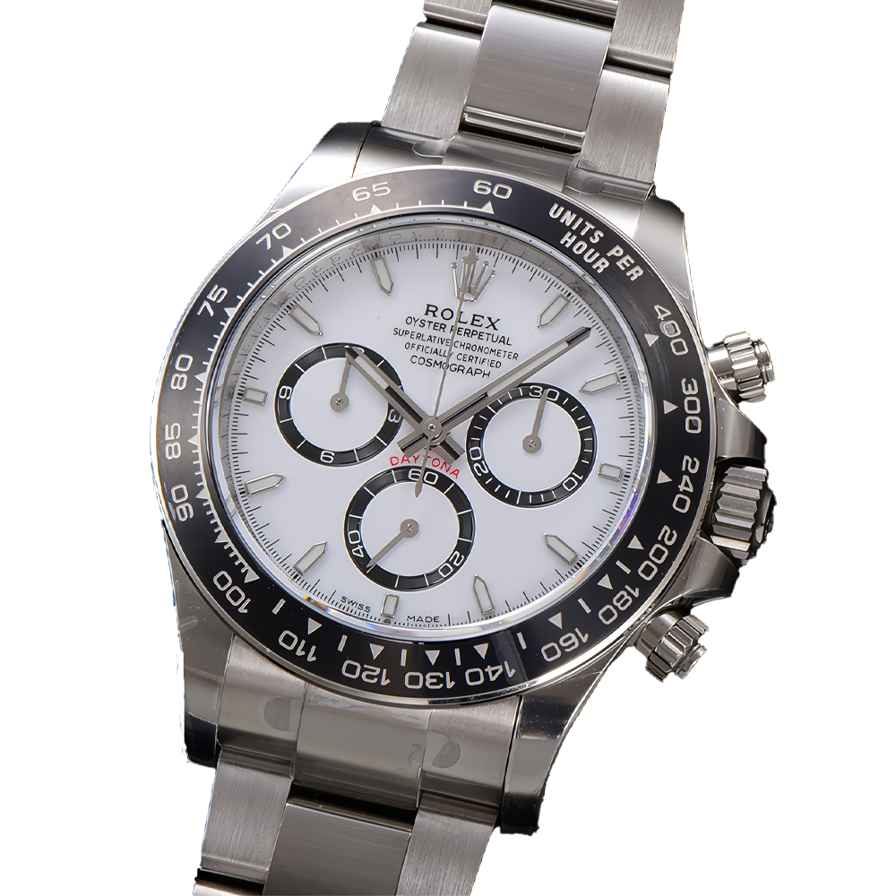 Rolex Daytona 116500 Stainless Steel Ceramic Bezel White Dial "Panda" Watch