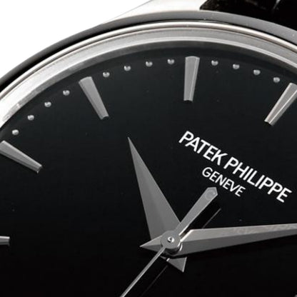 Patek Philippe Three Needle Design Boutique Men's Watch