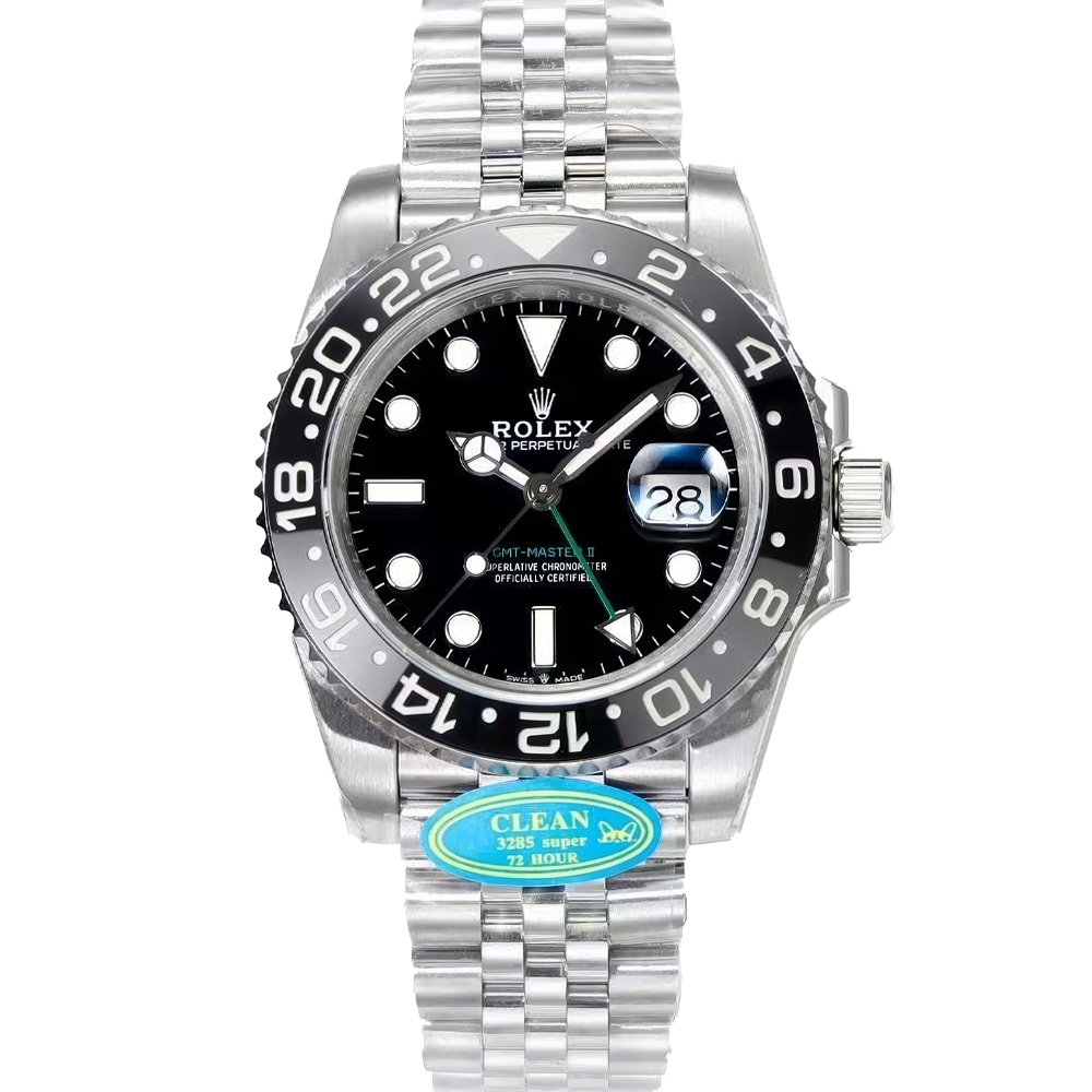 Rolex GMT Master II Bruce Wayne Jubilee 126710GRNR Durable Box And Paper Watch
