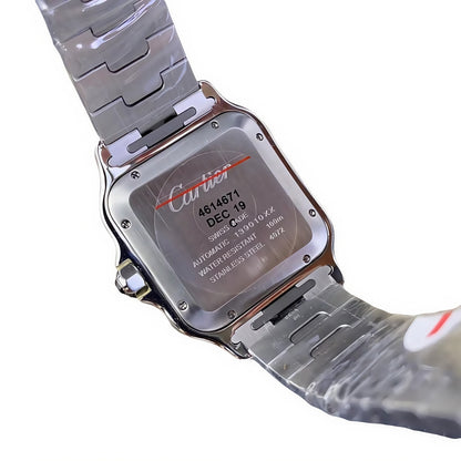 Cartier Santos Green Dial Large Size WSSA0062 Unworn 2025