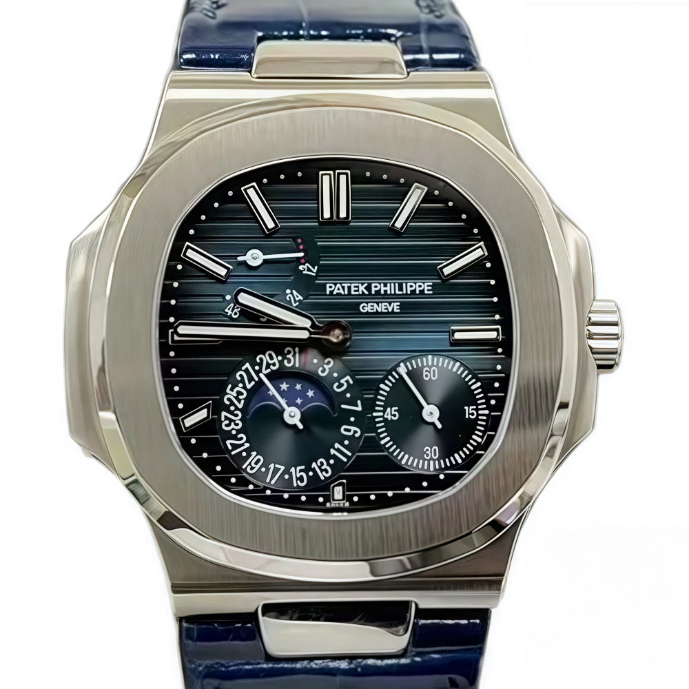 Patek Philippe Nautilus watch size 40 - blue strap Watch