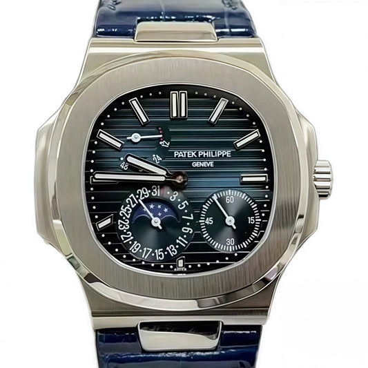 Patek Philippe Nautilus watch size 40 - blue strap Watch