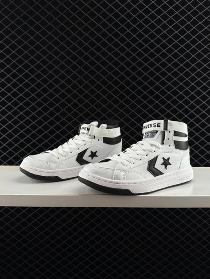 Converse Retro High Top Black and White Basketball Shoes