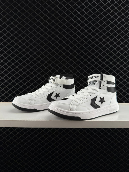 Converse Retro High Top Black and White Basketball Shoes