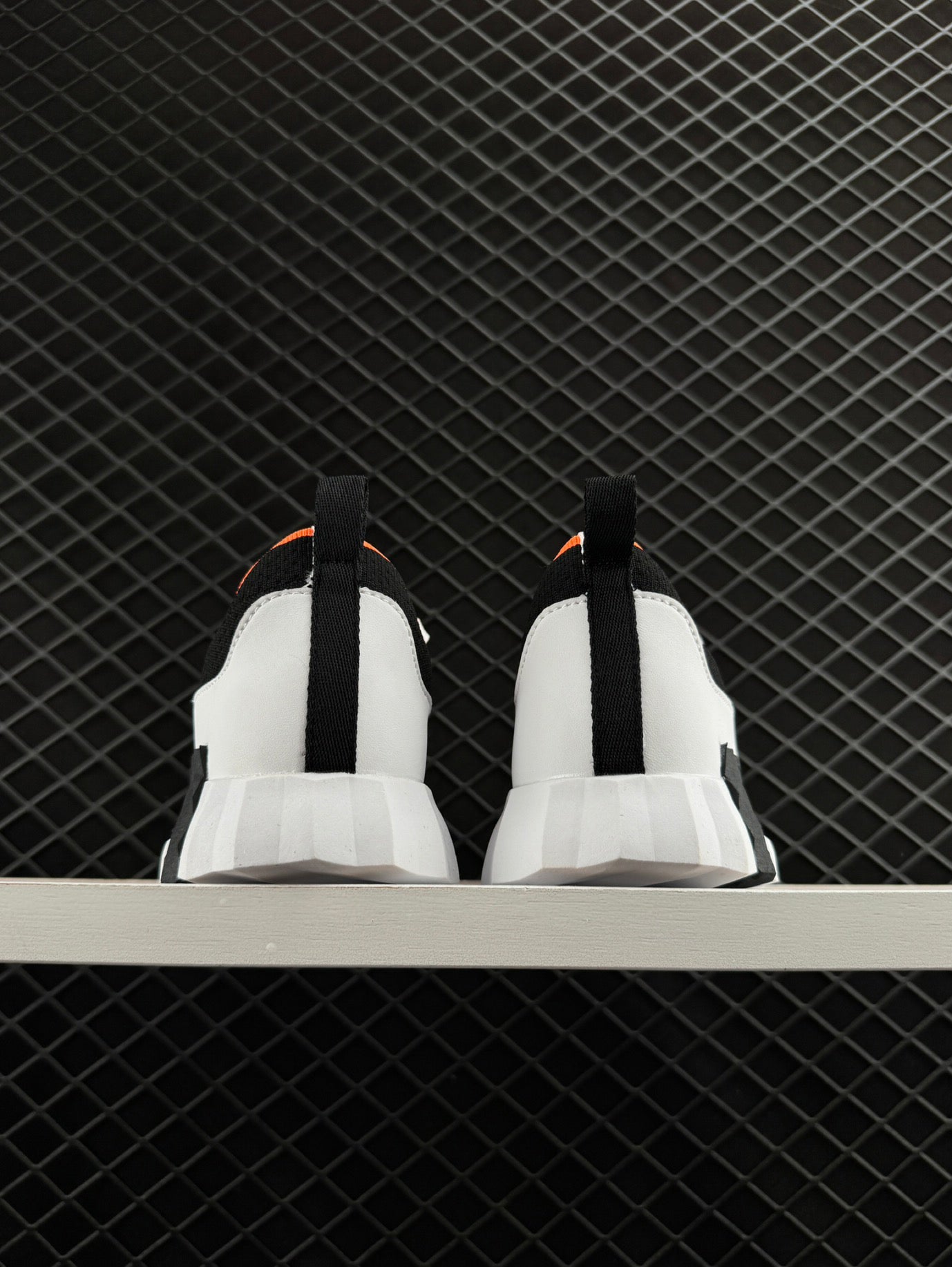 Hermes Bouncing Mesh Lace-up Round Toed Low-Top Life Casual Shoes