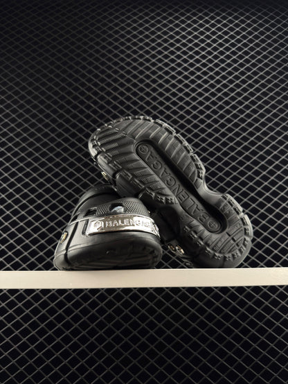 Balenciaga Hardcrocs Black Slip-on Round Toe Crocs