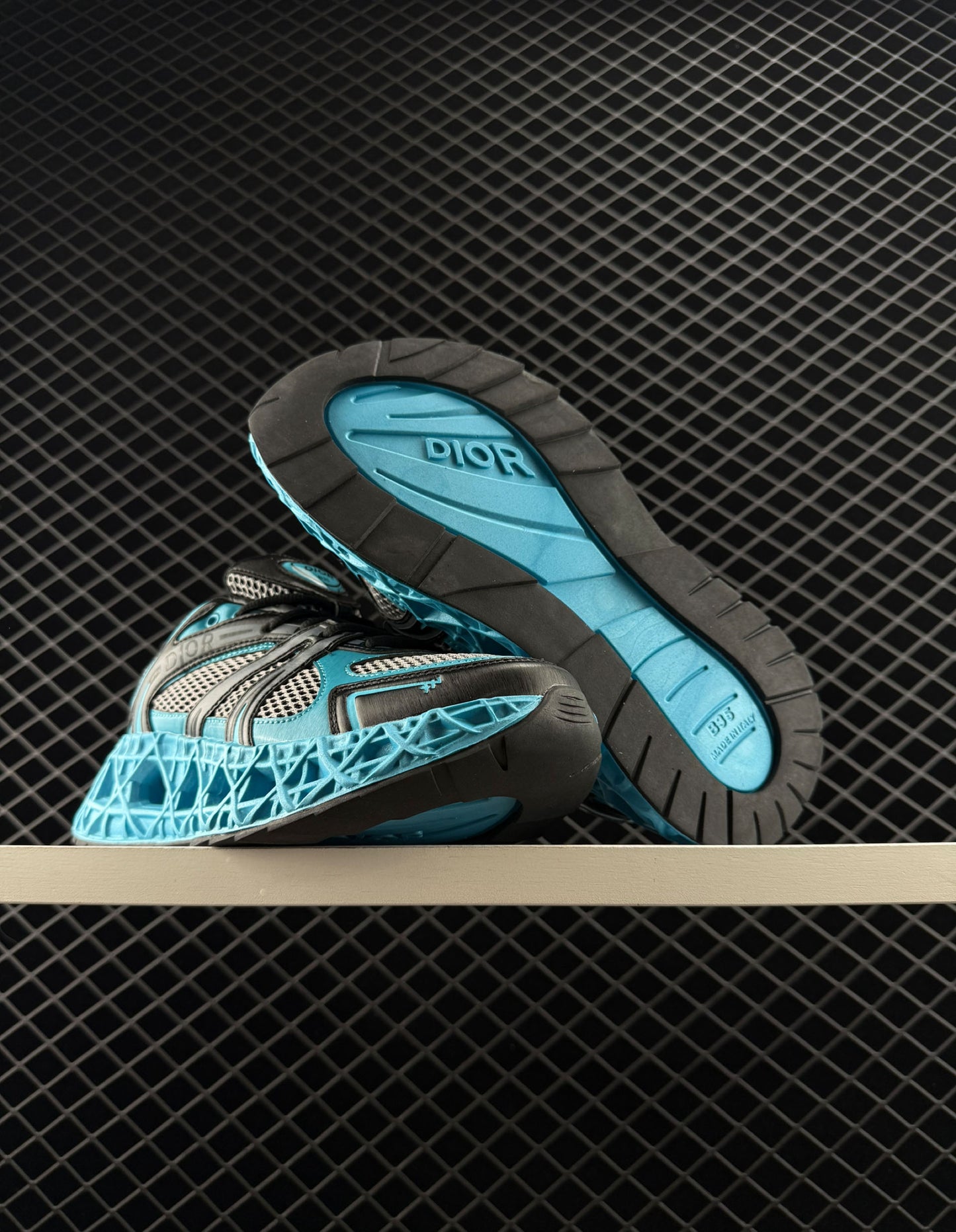 DIOR B35 Round-toe Lace-up Low-top Casual Shoes