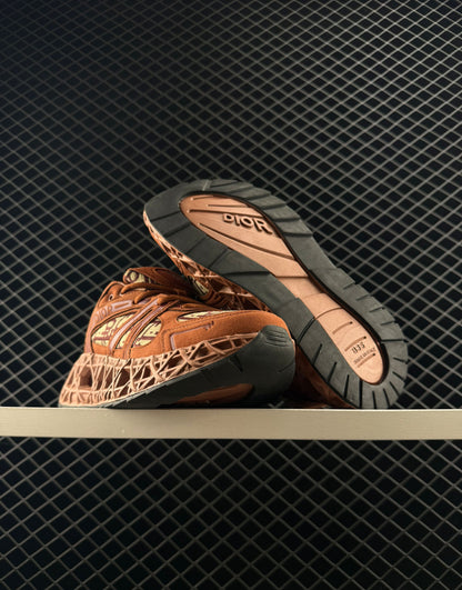 Dior Round Toe Lace-up Low-top Lifestyle Shoes