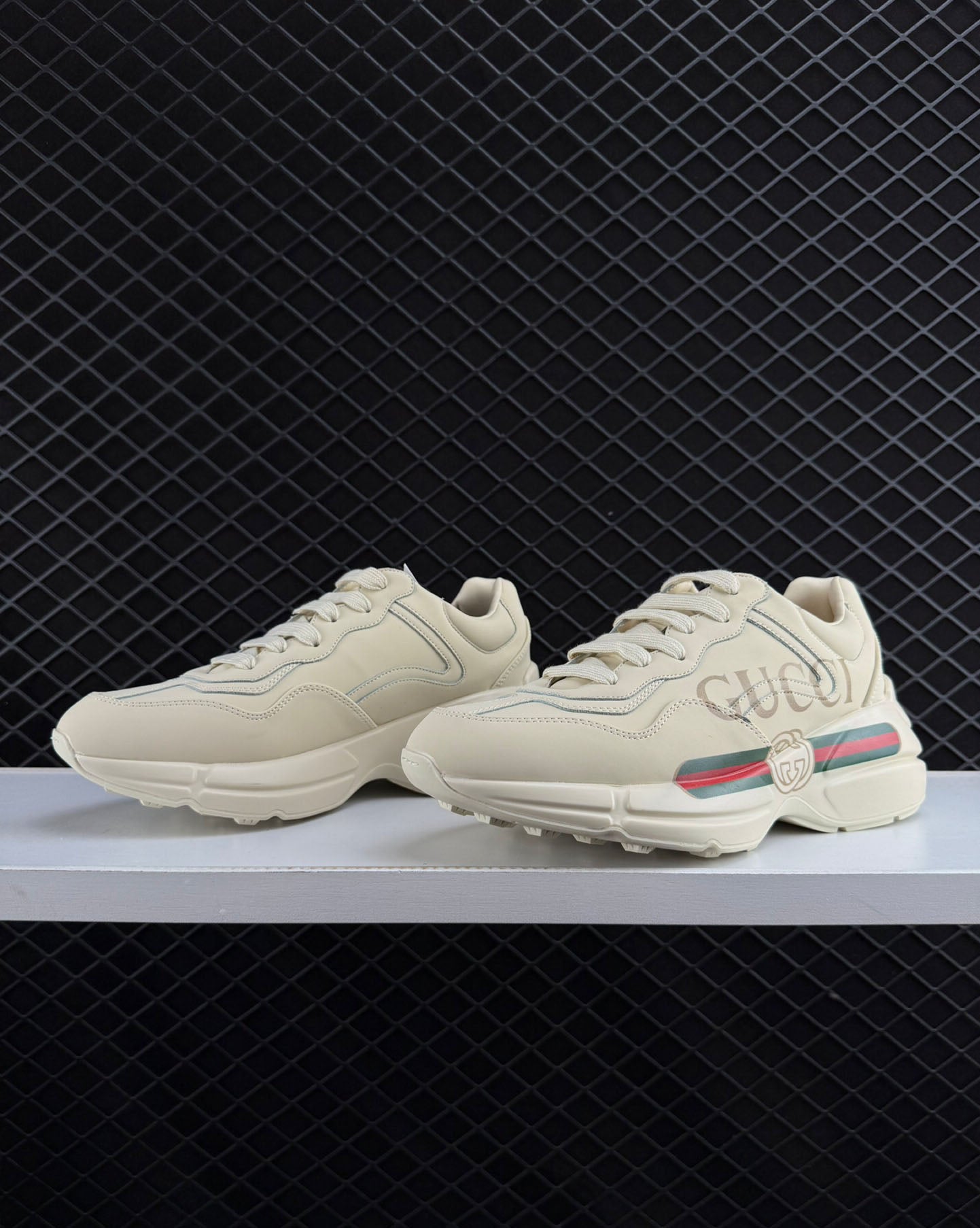 Gucci Low-top Platform Canvas Casual Sports Shoes