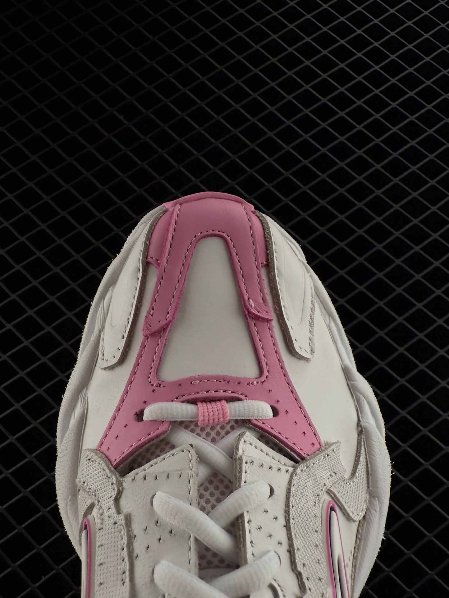 Balenciaga Mesh Low Top Retro Clunky Sneakers