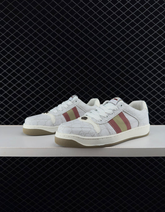 Gucci Cotton Jacquard Canvas Shoes