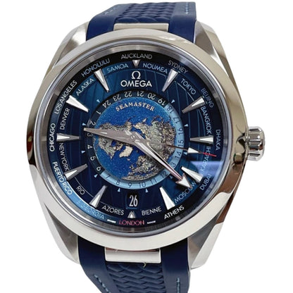 Omega Aqua Terra 150M  Worldtimer GMT 220.12.43.22.03.001