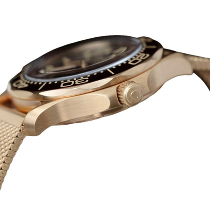 Omega Seamaster Diver Watch 300M Bronze Gold Rep 11 Pink Gold Plated Workshop VS 42mm