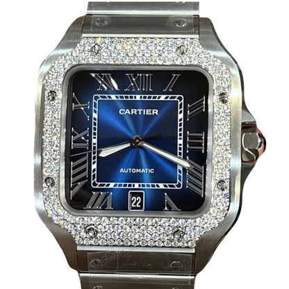 Cartier Santos W4SA0006 Diamond Watch