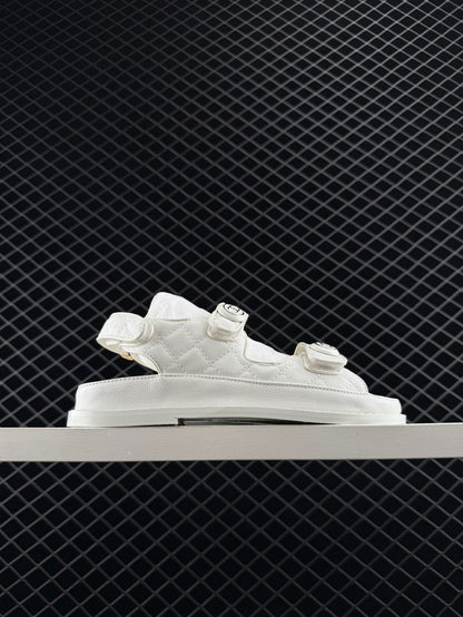 Chanel Velcro Flat Casual Sandals