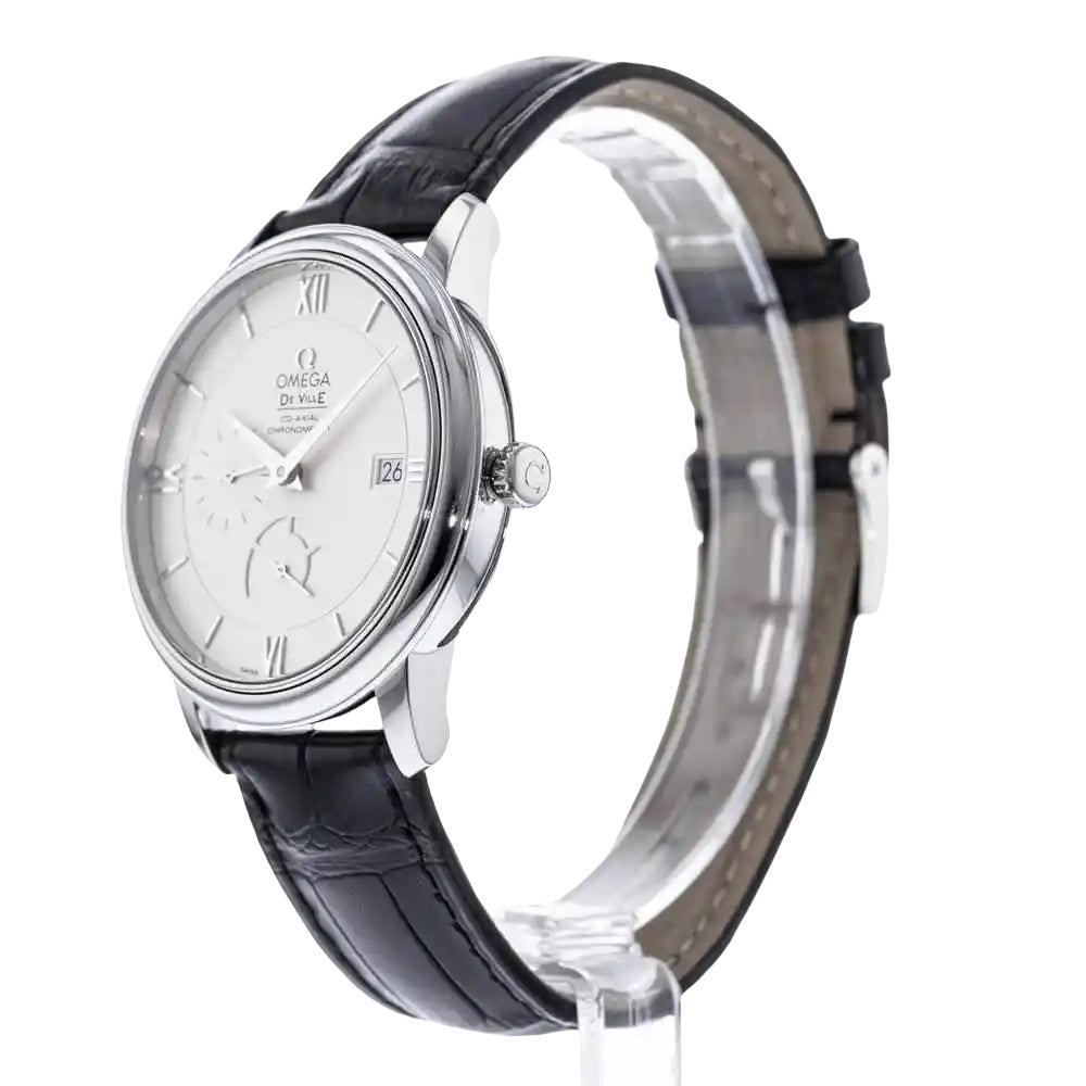 Omega De Ville Prestage Ref.424.13.40 Cal.2500 Date Box SS Automatic Mens Watch
