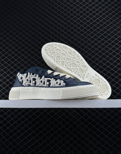 Dior Cotton Thick Soled Fashionable Board Shoes