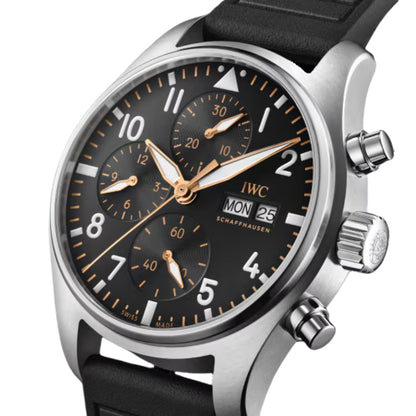 IWC New Pilot Series IW388116 Black Dial Watch
