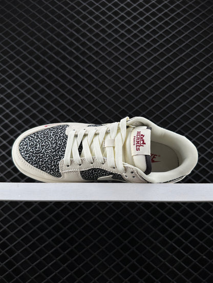 Hermes & Nike SB Dunk Low Top Casual Skate Shoes