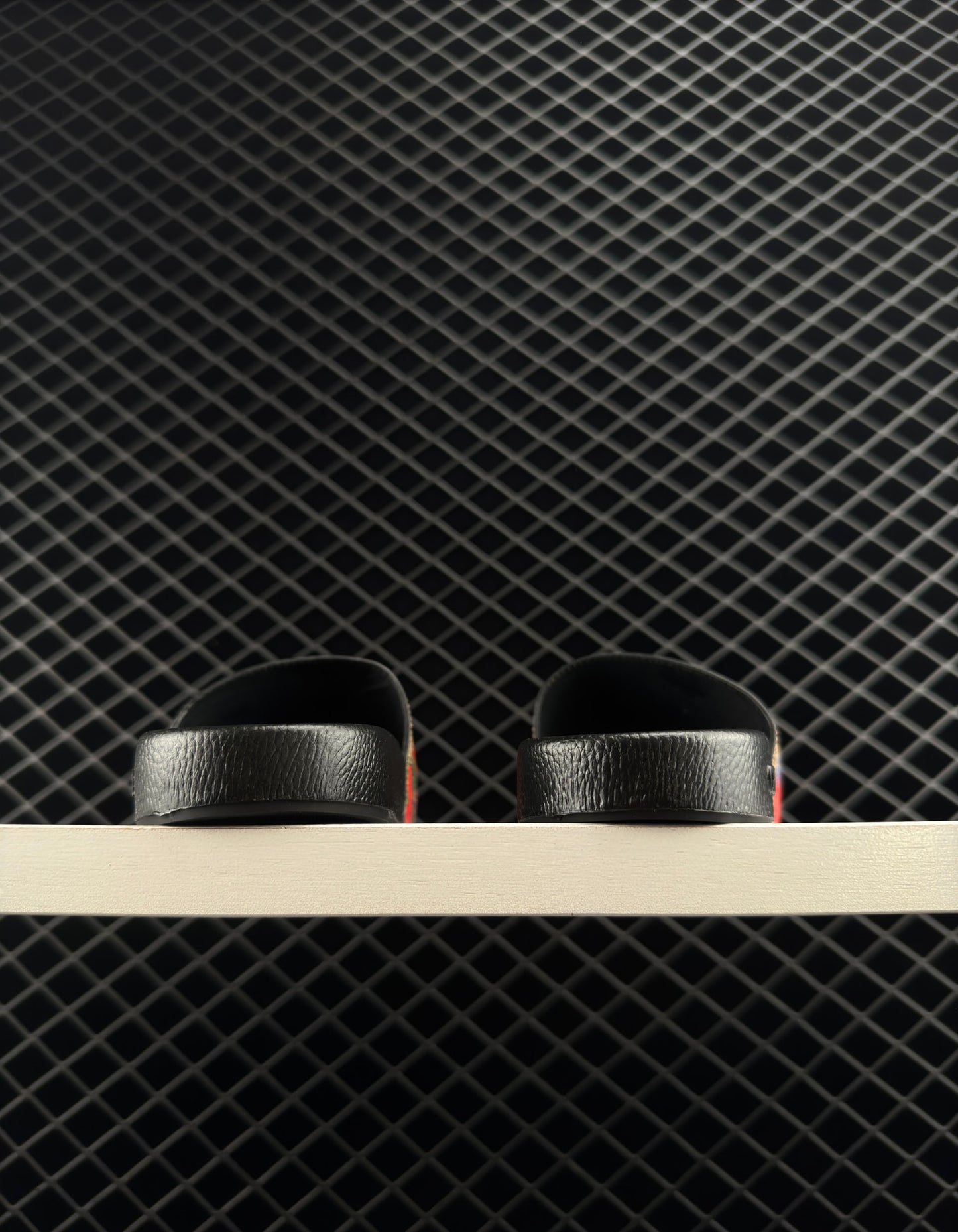 Gucci New Black Bottom Slippers