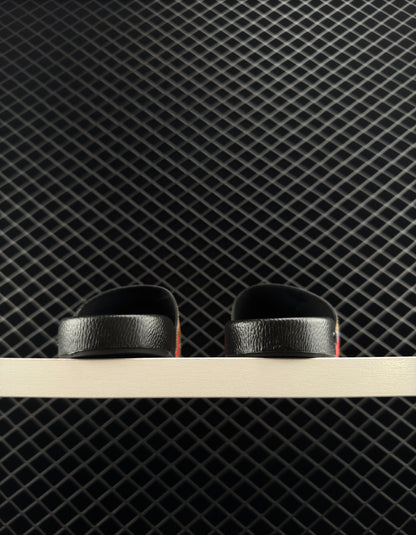Gucci New Black Bottom Slippers