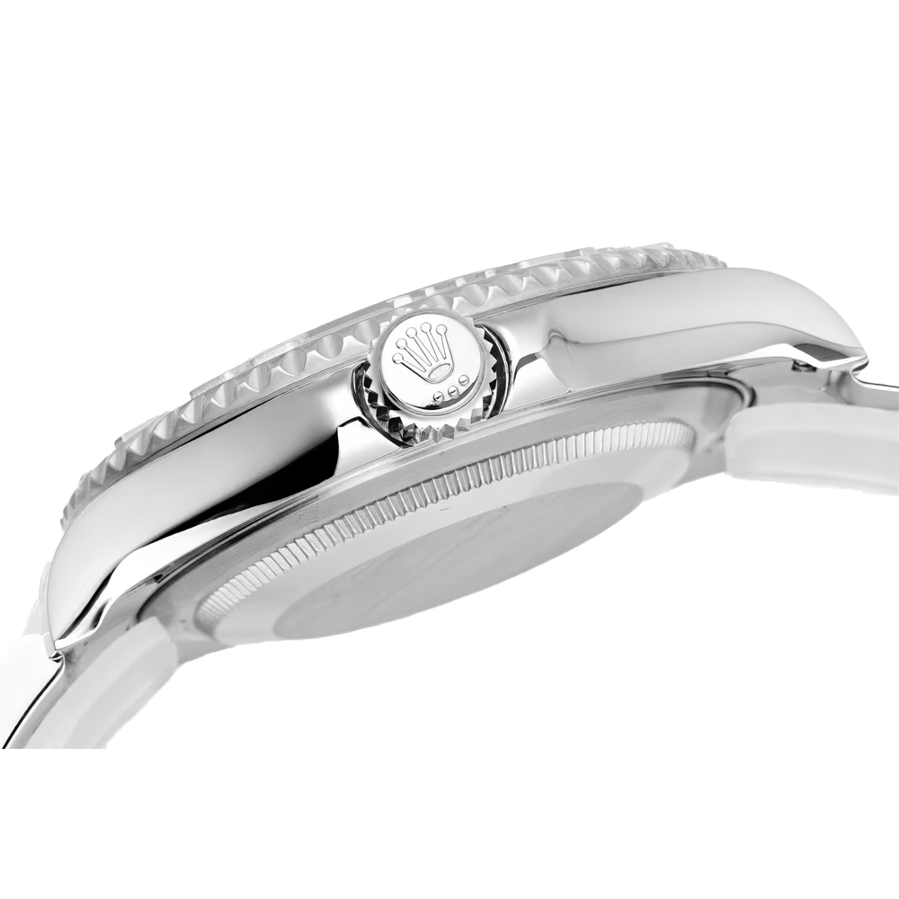 Rolex 116622 Yacht Master 40mm Steel White Gold Blue Dial Watch