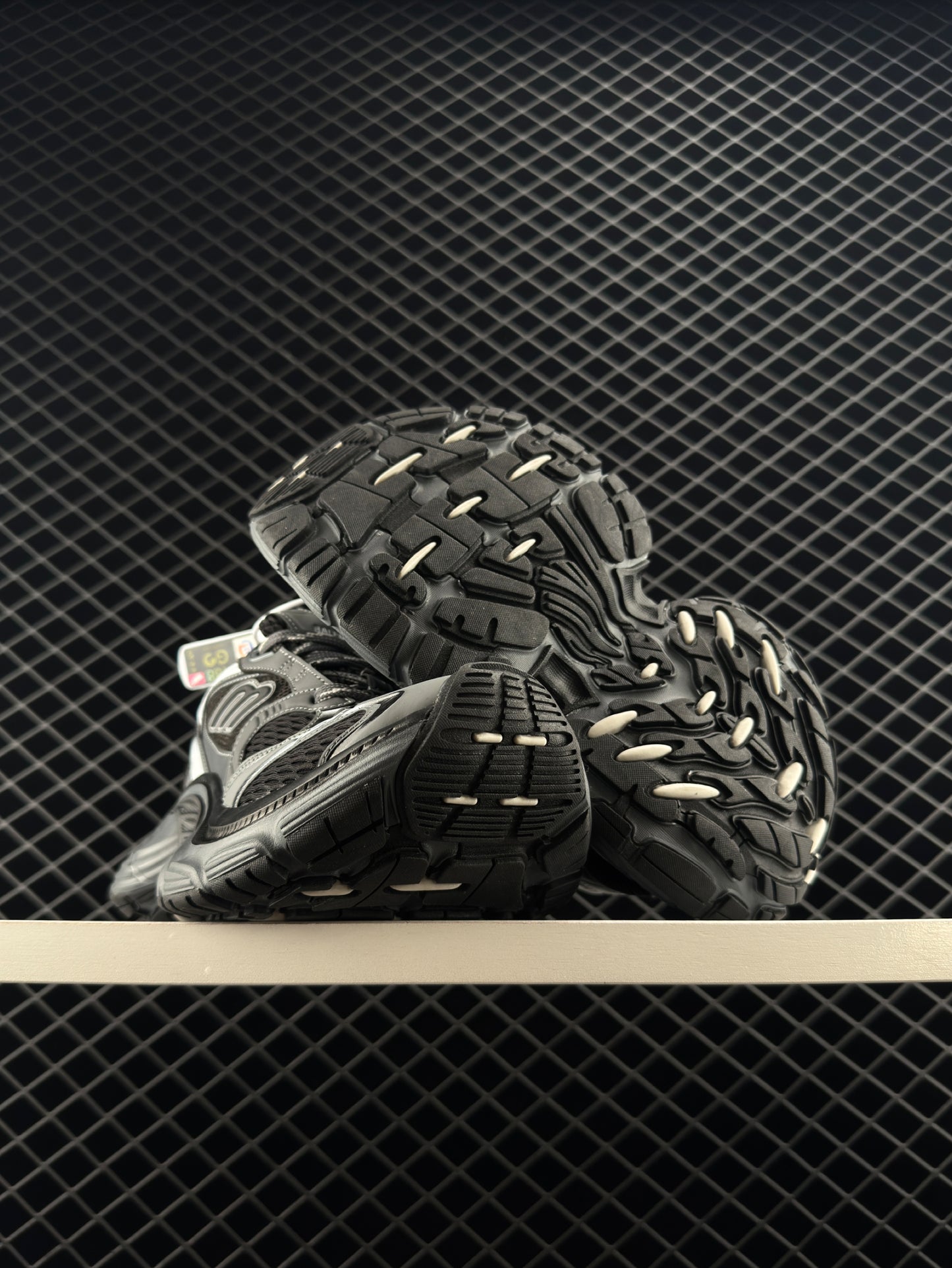 Balenciaga 6XL Black Low Top Clunky Shoes