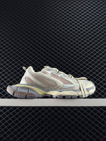 Balenciaga 3XL Sneakers 3+ Series Low Top Retro Trendy Casual Jogging Running Shoes