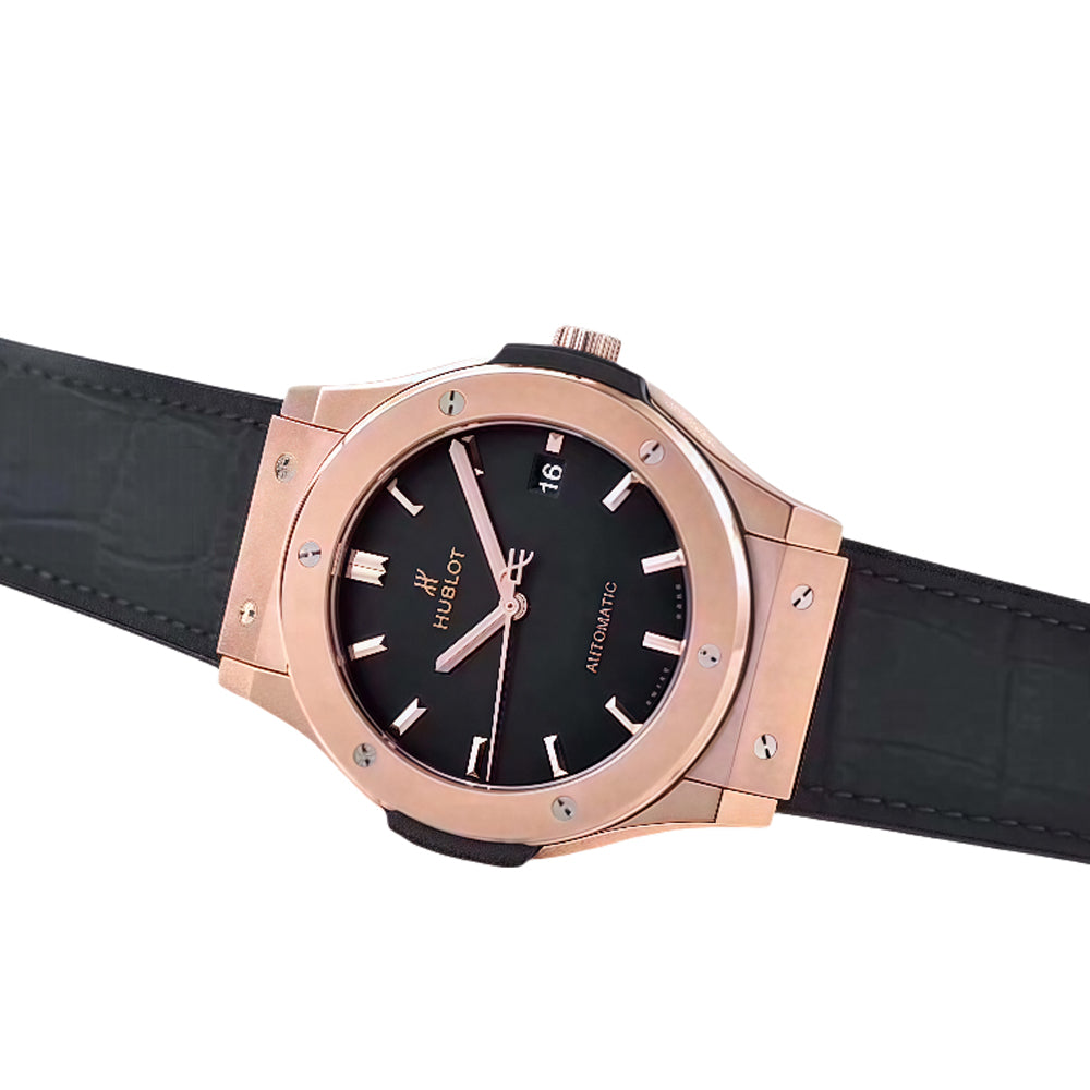 Hublot Classic Fusion Automatic 45mm Wrist Watch in Rose Gold