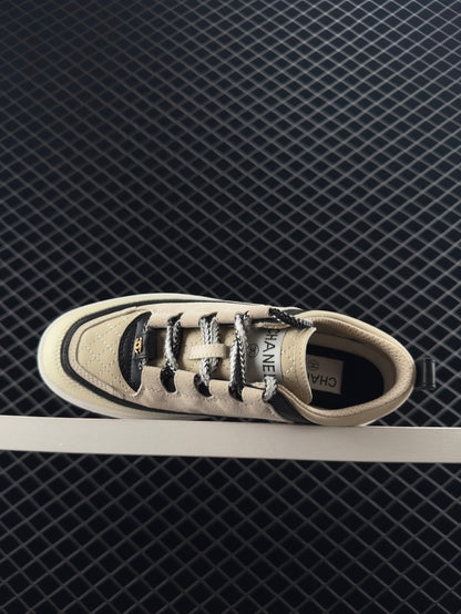 Chanel Low Top Lace-up Flat Life Casual Shoes