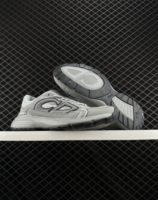 Dior B5 Mesh Fabric Thick Soled Lace Up Casual Low Cut Sneakers For Both Men And Women, Dad Shoes