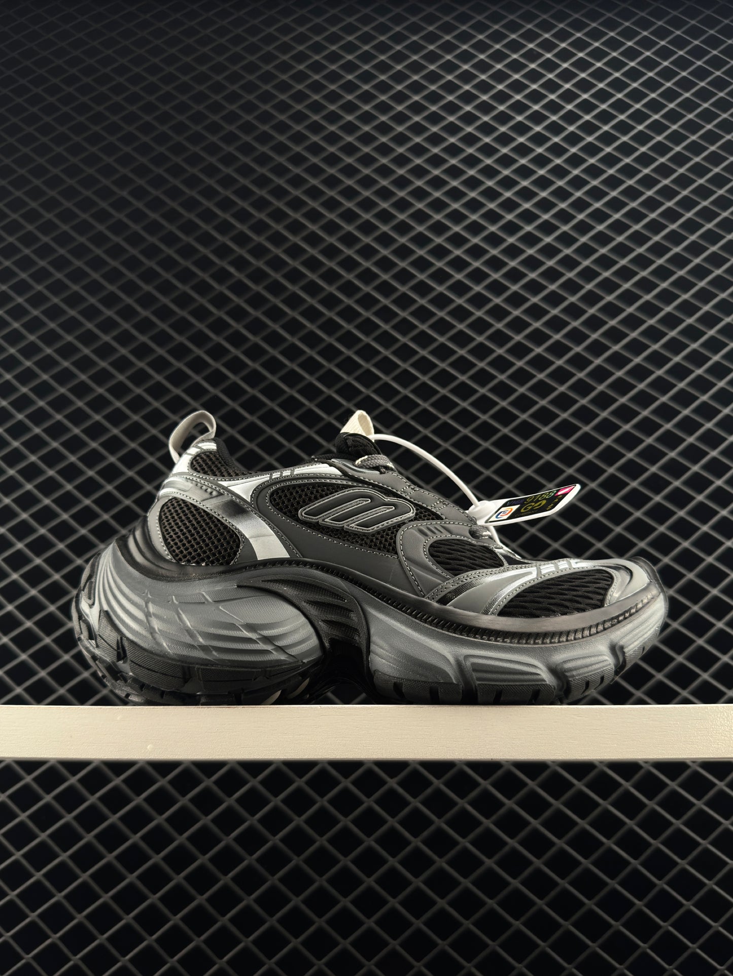 Balenciaga 6XL Black Low Top Clunky Shoes