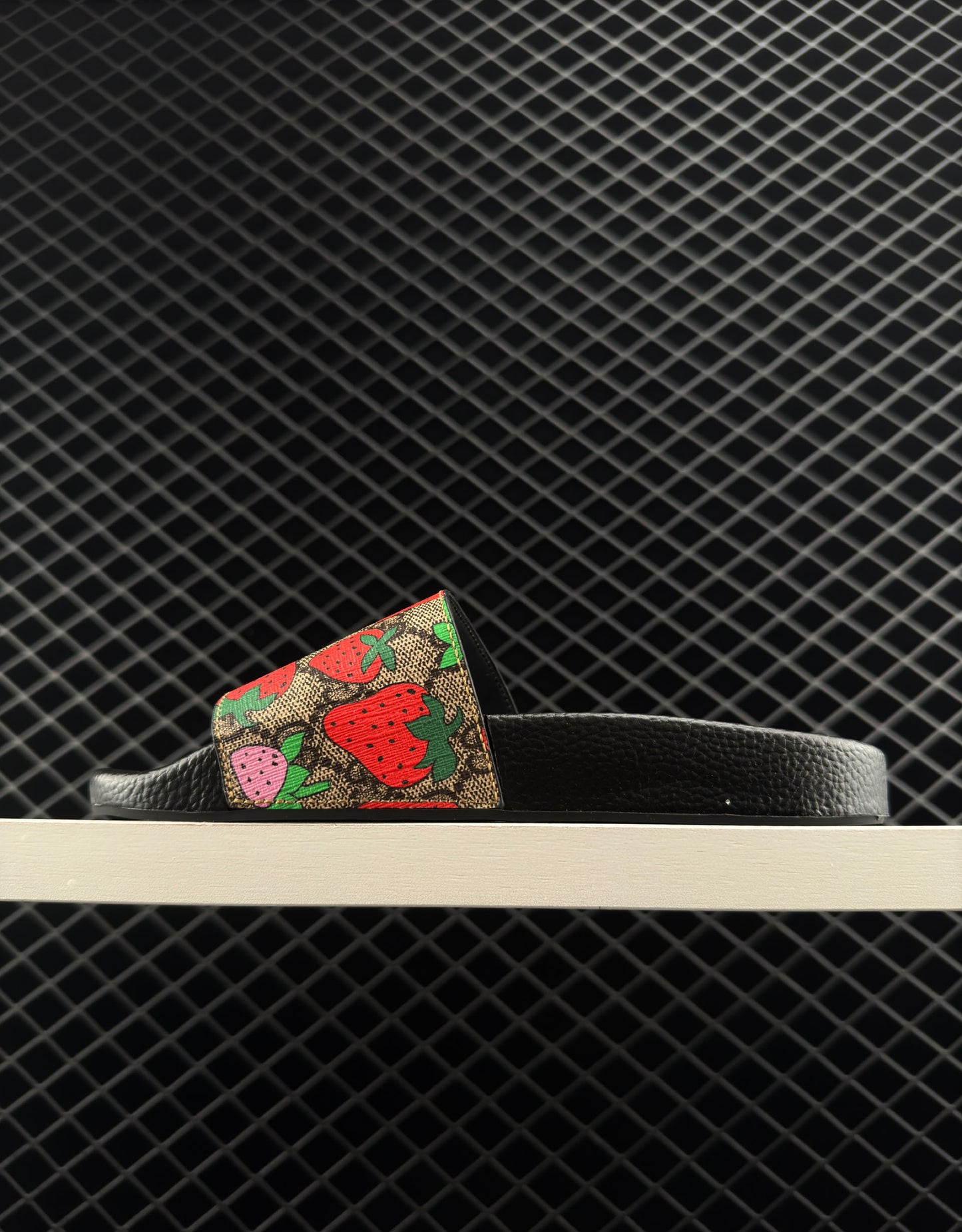 Gucci New Black Bottom Slippers