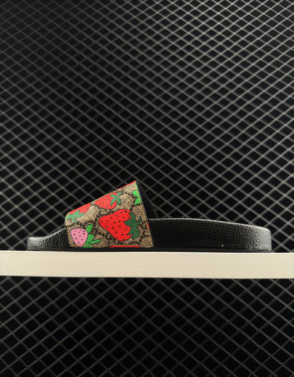 Gucci New Black Bottom Slippers