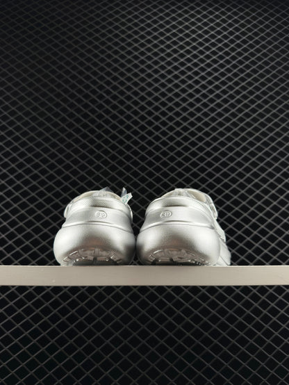 Balenciaga Silver Women's Crocs